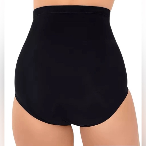 Swim Solutions Black High-Waist Swim Bottom - Picture 3 of 6